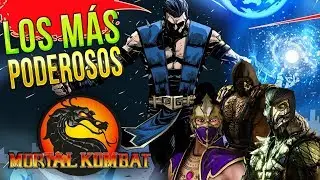 Los 10 Ninjas más poderosos de Mortal Kombat (Del peor al mejor) Tremor, Rain, Scorpion, Reptile