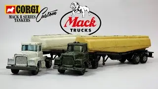 Can I Turn These Old Macks Into Some Sick Semis? | Corgi Juniors Whizzwheels Mack R Series Trucks