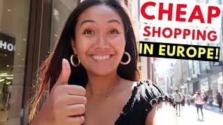 CHEAPEST SHOPPING STORE IN EUROPE (Primark) + Food Trip in Amsterdam!