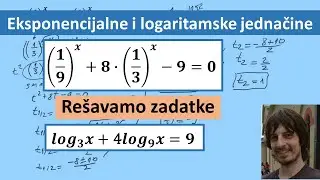 Eksponencijalne i logaritamske jednačine