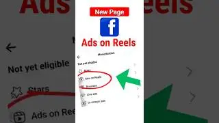 Ads on Reels for new facebook page | Ads on Reels earning #shorts