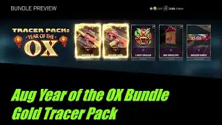 Aug Loadout Gold Tracer Blueprint. Year of the OX Bundle. Call of Duty Black Ops Warzone Season 2