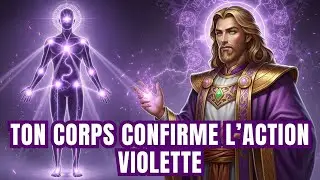 CES SIGNAUX PHYSIQUES MONTRENT QUE LA FLAMME VIOLETTE TRAVAILLE PUISSAMMENT EN TOI MAINTENANT