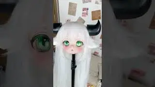 Crossing the dimensional barrier 大成功✨✨💗 #mozu #cosplay #anime #doll #mozudoll