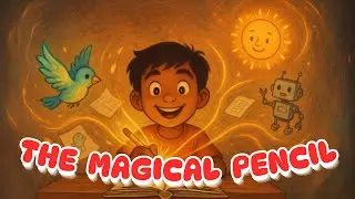The Magical Pencil ✨ | Story Time | Moral | Comic | Fun Kids Story About Creativity & Imagination!