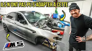 RECONSTRUCTION D'UNE BMW M5 DE COMPÉTITION BON MARCHÉ PT 2