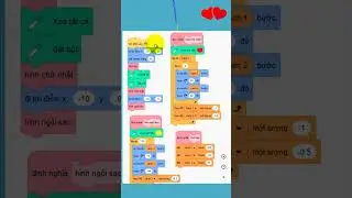 Vẽ l&aacute; cờ việt nam  với Scratch | Lập tr&igrave;nh trẻ em Scratch