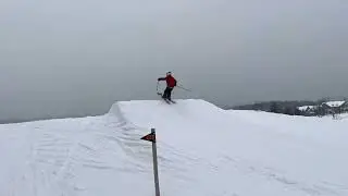 Trying my new K2 twin tips!