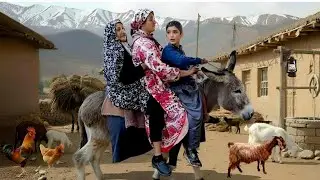A Strange Three-Person Donkey Ride | A Playful, Talented Boy