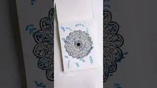 Easy small mandala drawing |step by step |140GSM Cassata Sketchbook |MENORAH STATIONERY