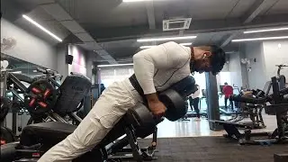 Beginner Back Workout at Gym | No Back Pain | Office Workers Special 💪 😎 #workout  #vlog