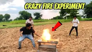  Crazy Fire Experiment 🔥| Easy Science Trick You Must Try!