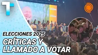 El cierre de CAMPA&Ntilde;A de Schiaretti en Plaza de la M&uacute;sica y el de Milei en Rosario