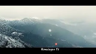 #HimalayanYt #winter #snow #magicalflute #heavysnowfall beautiful snowfall.... 🌼🌼🌼