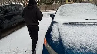 The ice is melting in Austin Tx 🥶🥶⛄️