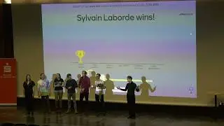 Weitblick Science Slam M&uuml;nster 29.11.2022 - Sylvain LABORDE - Prize Ceremony