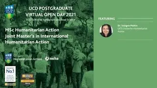 MSc Humanitarian Action, Information Webinar