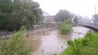 2021 Juli Jahrhundert-Hochwasser in H&ouml;chstadt/Aisch.