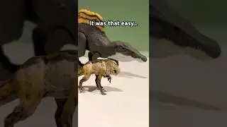 D Rex Vs Spinosaurus | #jurassicworldrebirth #drex #spinosaurus
