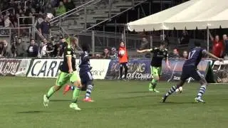 Goals: Victor Mansaray and Kenny Cooper combine vs SKC