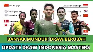 UPDATE DRAWING INDONESIA MASTERS 2026 #indonesiamasters2026