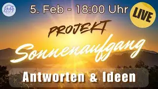 🔴 LIVE: SUNRISE program - answers and ideas