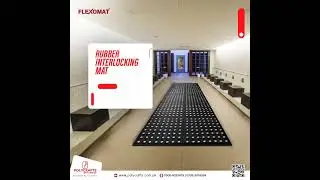 Rubber Interlocking Mats Perfect for Mosques, Madrassas & More! #floormat #mosque #madrasa #shorts
