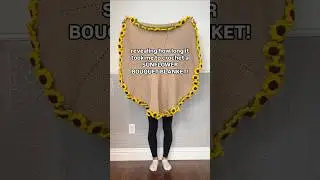 this is how long it took me to crochet a sunflower bouquet blanket! was it worth it? #crochet