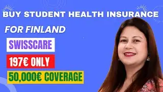 Student's Health Insurance for Finland & Europe. Insurance links are in the description box below