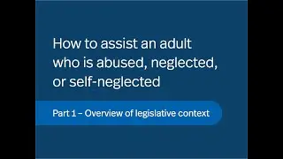 Decision Tree Video 1: Overview to the Legislative Context