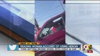 Reading woman accused of driving while high on heroin