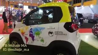Mungilnya Mobil Listrik Wuling E100, Ternyata Laris di Cina | GIIAS Makassar 2018