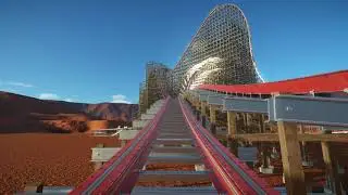 4K POV of Cedar Point's Steel Vengeance in Planet Coaster