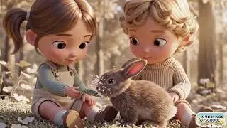 The Little Woodland Friend 🐇 | Cozy Soft-Tone Story for Kids | Mini Minds School
