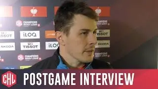 Kristian Kuusela of Tappara Tampere after a 5-1 loss in Brno