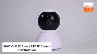 XIAOVV Q12 1080P Smart PTZ IP Camera - Banggood.com