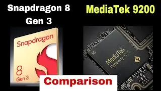 Snapdragon 8 Gen 3 VS MediaTek Dimensity 9200 Full Deatail | #snapdragon8genvsmediatek9200
