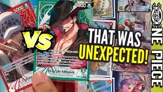 ЭТО ЧИСТАЯ СИЛА? | Дракуль Михок против Трафальгара Ло | Геймплей One Piece TCG (OP13-OP14)
