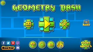 Geometry Dash v2.2 The Lost Gauntlets: Strange, Forest, Mystery, Cyborg, Inferno [Wszystkie monety]