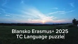 Blansko Erasmus+ 2025 TC Language puzzle