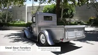 Steel Rear Fenders for 1932 - 1934 Ford Truck