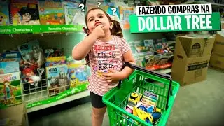 ALICE FAZENDO COMPRAS NO DOLLAR TREE (ALICE BUYING TOYS AT DOLLAR TREE STORE )