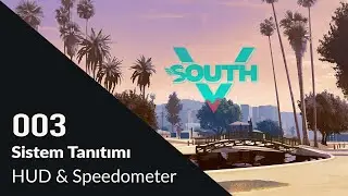 south:V ── HUD & Speedometer