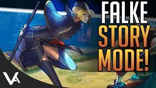SFV - Falke Story Mode! All Cutscenes In English/Japanese For Street Fighter 5 Arcade Edition