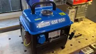 G&uuml;de GSE 950 Stromgenerator Belastungstest und heftiger Spannungabfall
