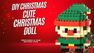 E3065 Cute Christmas Doll 🎄 | Fun Little Toys Block Instructions & Assembly Tutorial