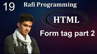 Form tag in HTML part 2 | html form tag in hindi/urdu .