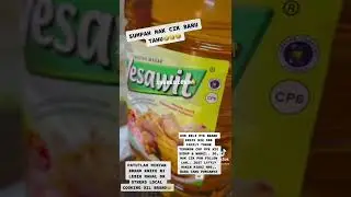 TIPS MASAKAN : Minyak Masak