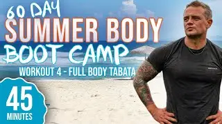 Day 4 - Bodyweight Tabata Workout (No Equipment): 60 Day Summer Body Boot Camp