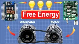 Free Energy Generator 12v|Brushless Alternator Motor Controller